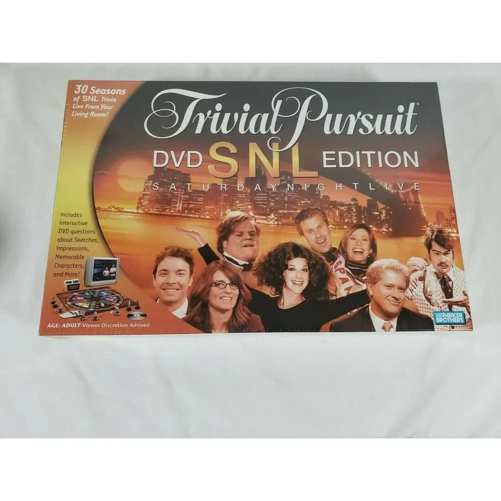 SNL DVD Edition Trivial Pursuit Saturday Night Live Trivia Game SEALED